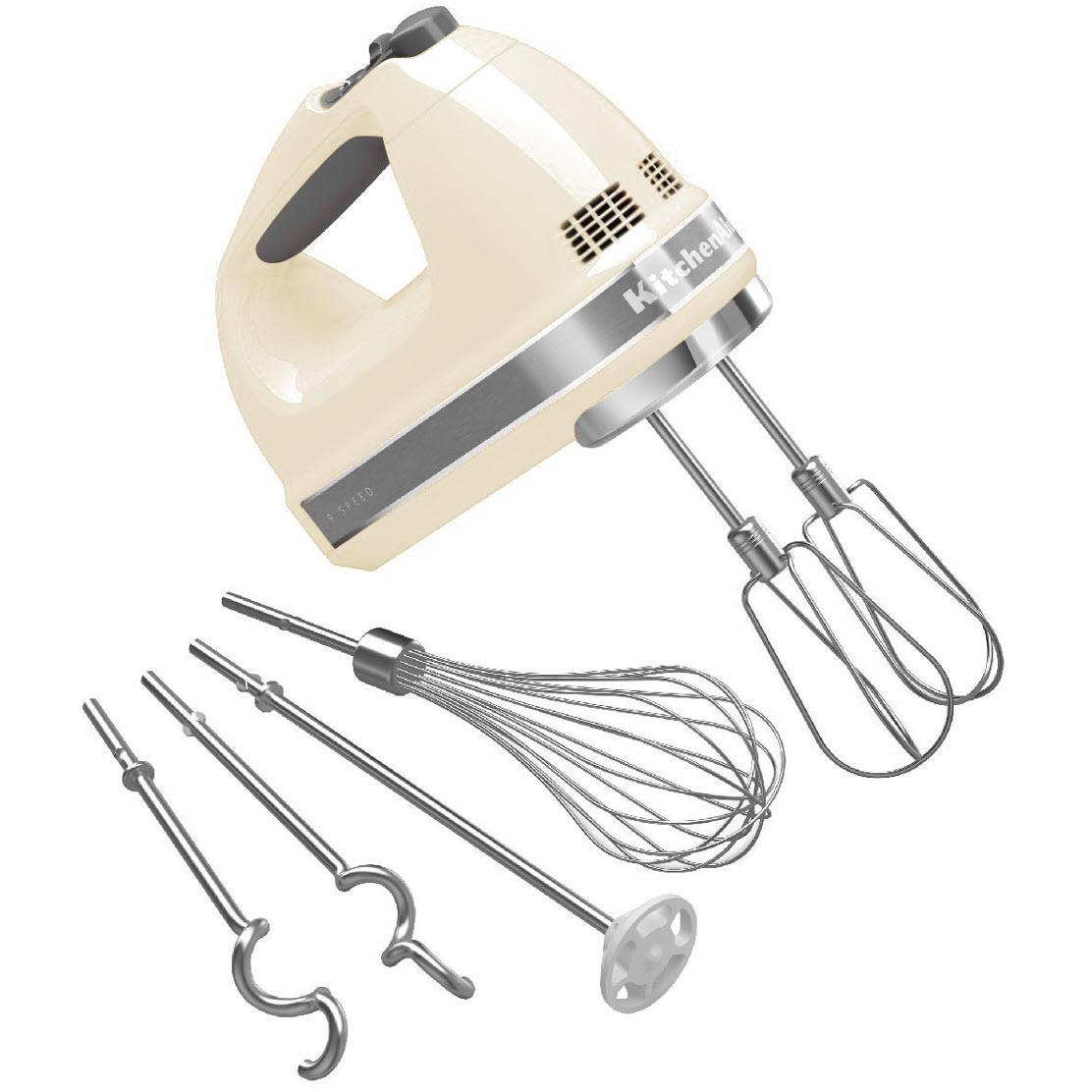 KitchenAid Artisan 9 Speed Hand Mixer (Almond Cream)