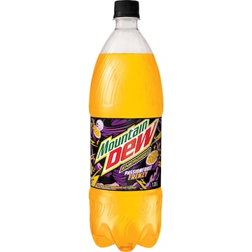 Mountain Dew Passionfruit Frenzy Soft Drink 1.25L