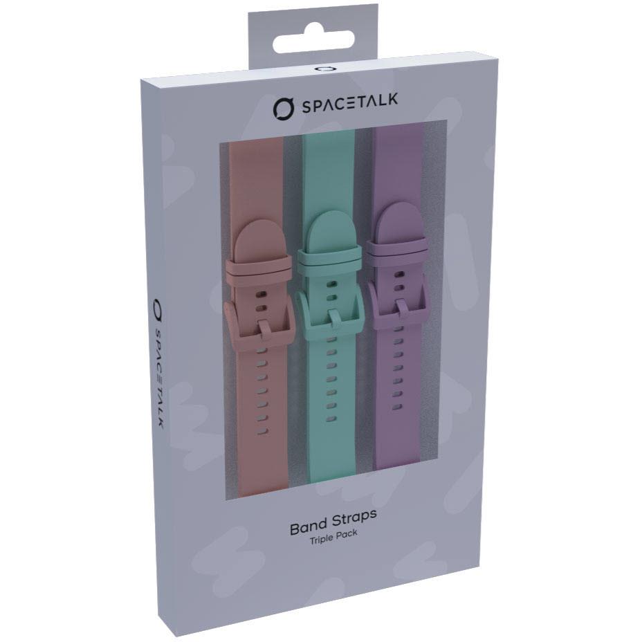 SPACETALK Adventurer 2 Loop Band Strap 3 Pack (Arctic/Lilac/Candy)
