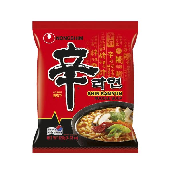 NONGSHIM GOURMET SPICY SHIN RAMYUN NOODLE SOUP 120G