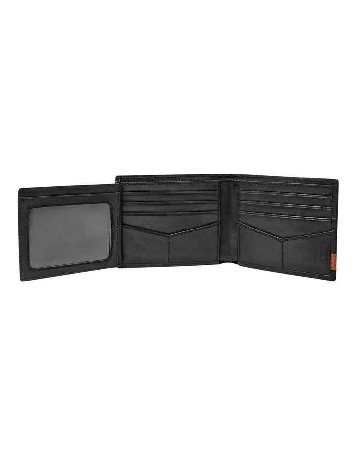 QUINN BIFOLD WITH FLIP ID BLACK
