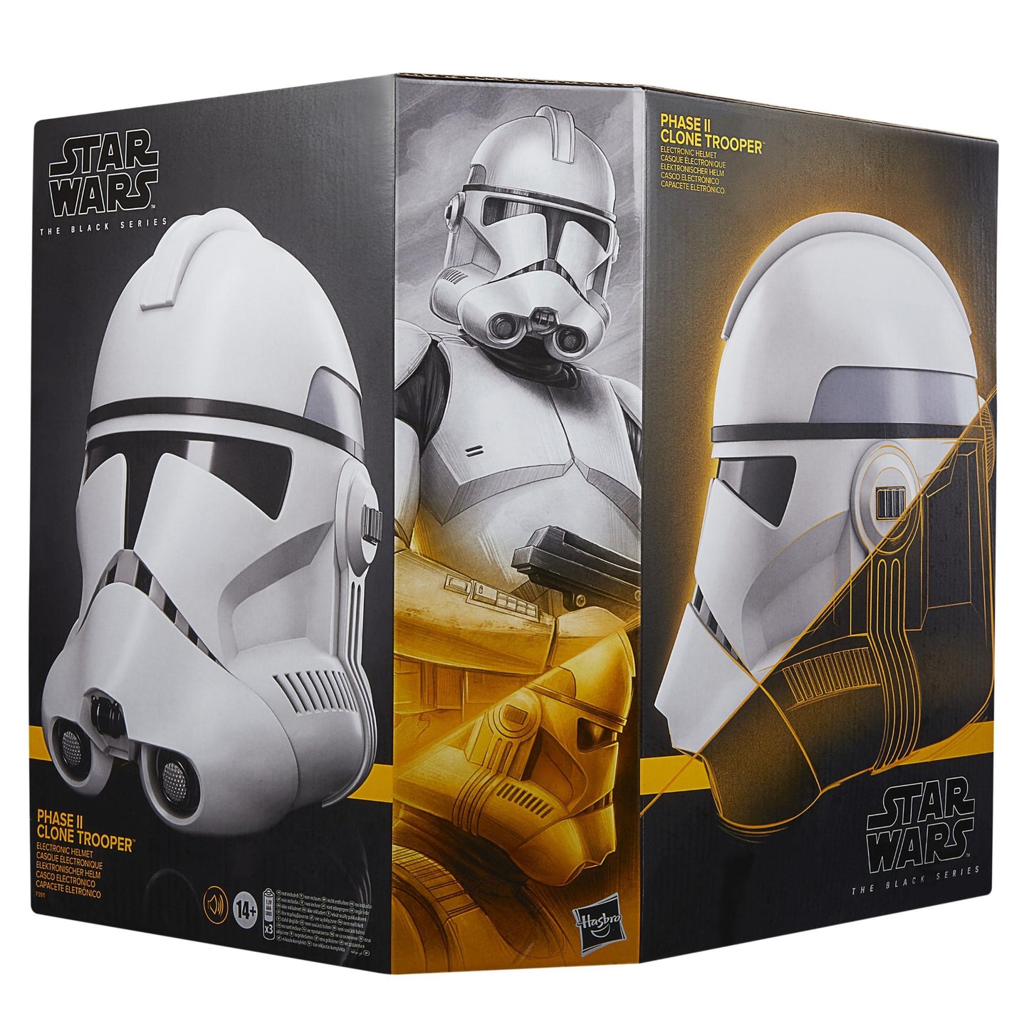 Star Wars The Black Series Phase II Clone Trooper Premium Electronic Helmet