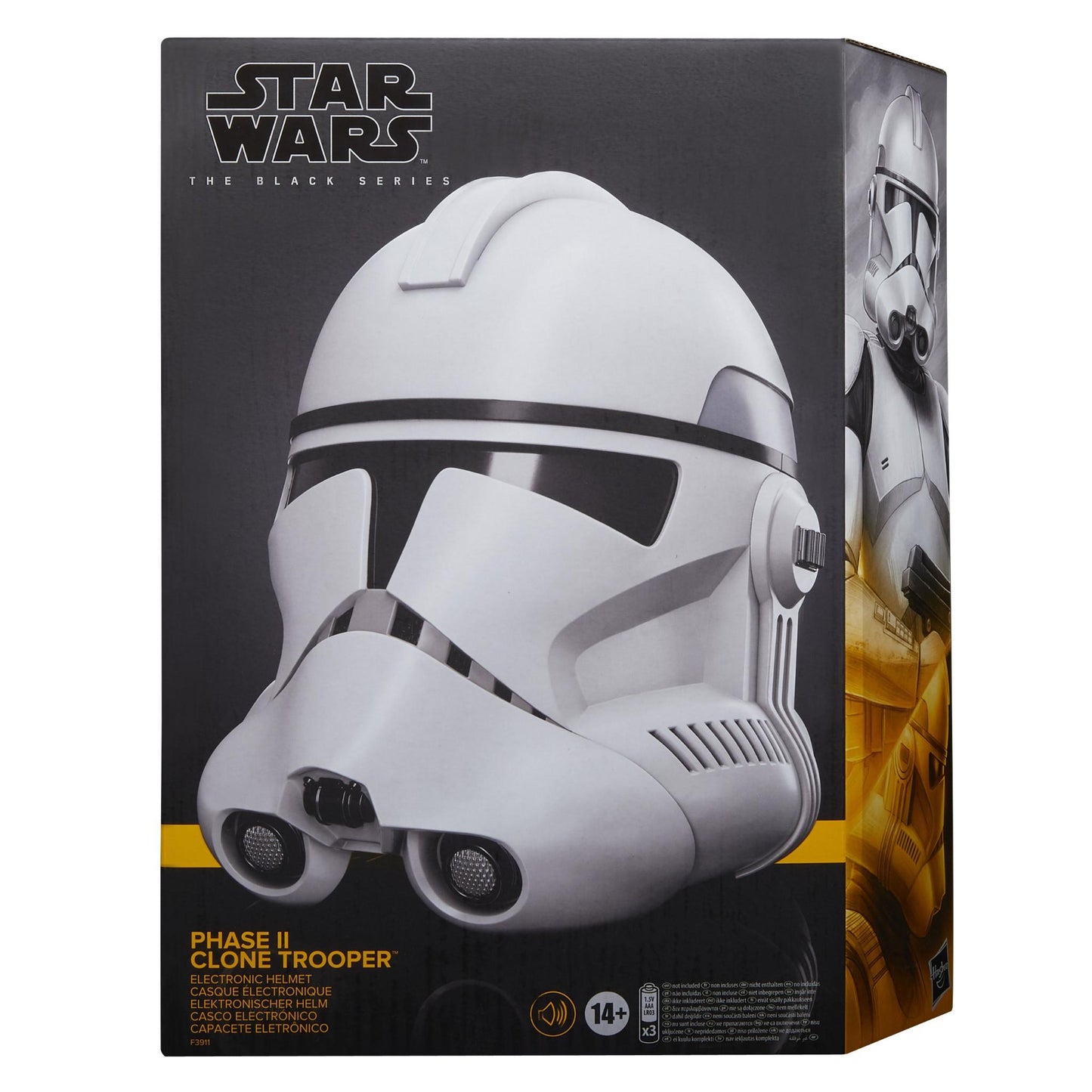 Star Wars The Black Series Phase II Clone Trooper Premium Electronic Helmet