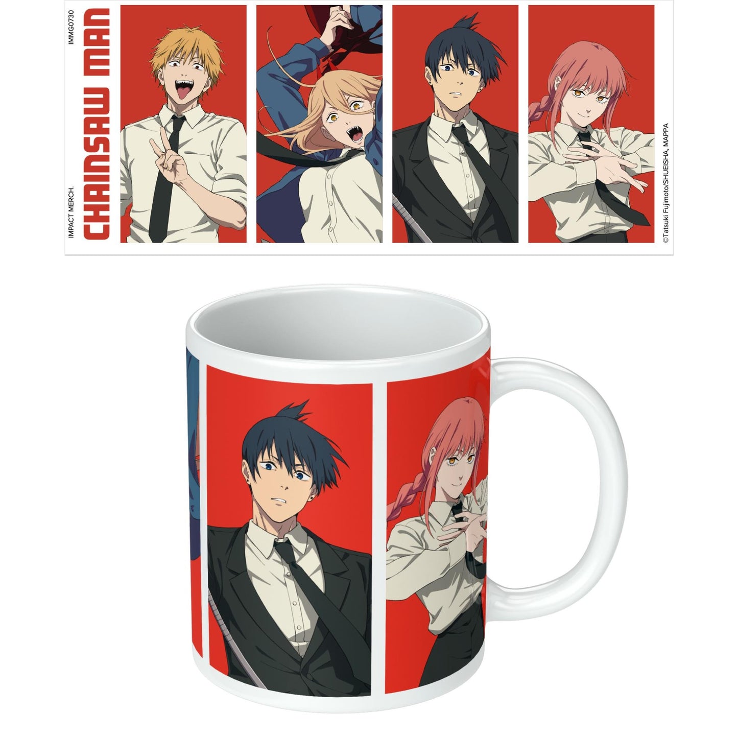 Chainsaw Man - Group Grid Mug