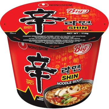 Nongshim Shin Ramen Big Bowl 114g