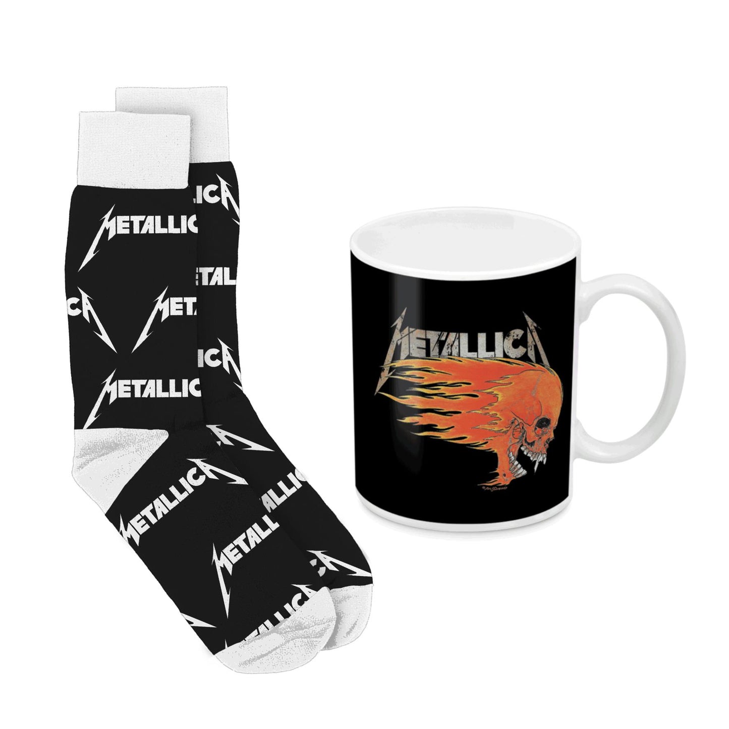 Metallica - Skull Mug & Sock Pack