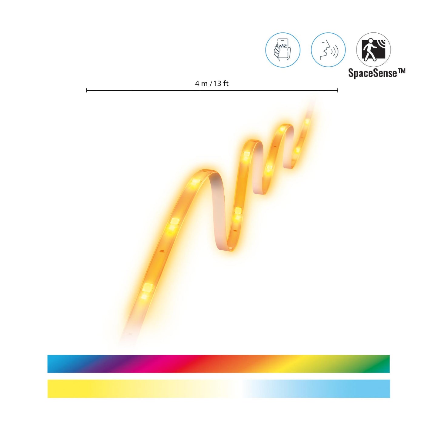 WiZ Colour & Tunable White Strip 4M