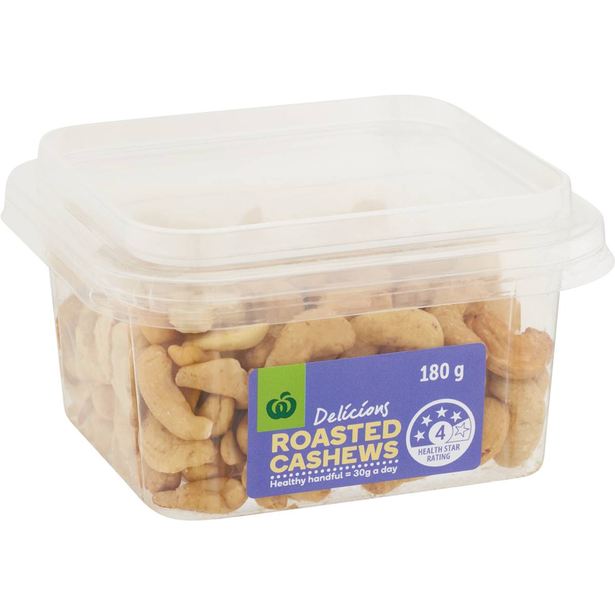 Woolworths Cashew Roasted Snack Pots 180g