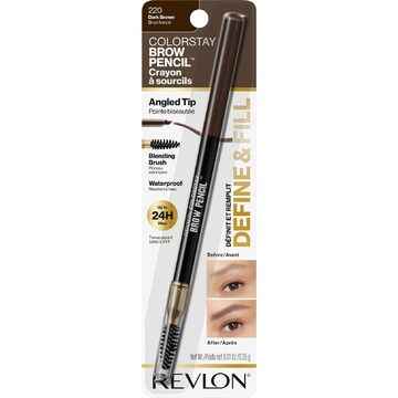 Revlon Colorstay Brow Makeup Pencil Dark Brown 0.35g