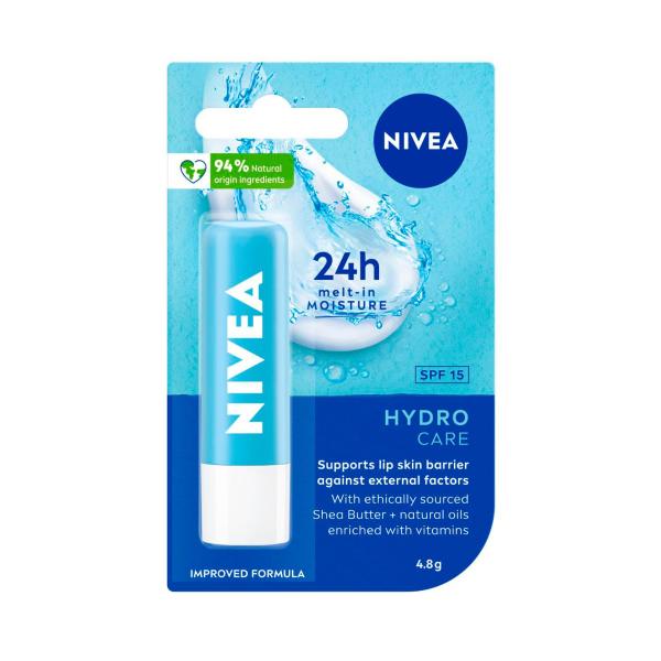 NIVEA LIP BALM HYDRO CARE SPF15 4.8GRAM