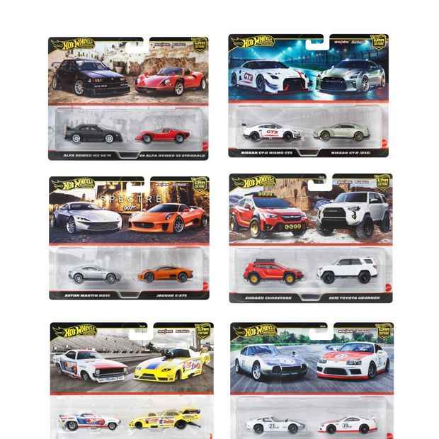 Hot Wheels Premiums Vehicle 2 Pack - Assorted*