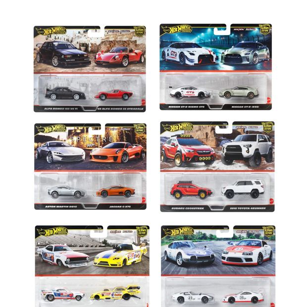 Hot Wheels Premiums Vehicle 2 Pack - Assorted