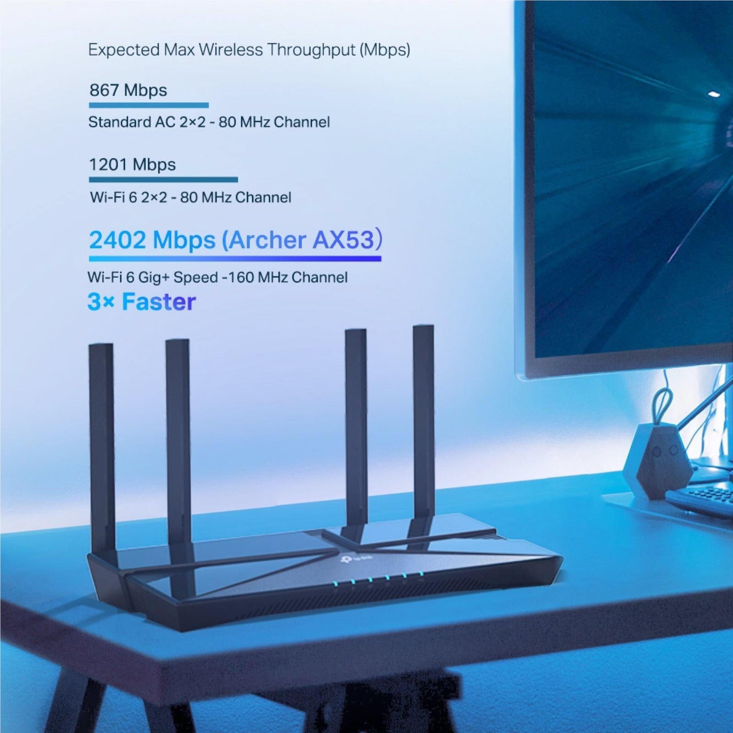 TP-Link AX3000 Gigabit Wi-Fi 6 Router