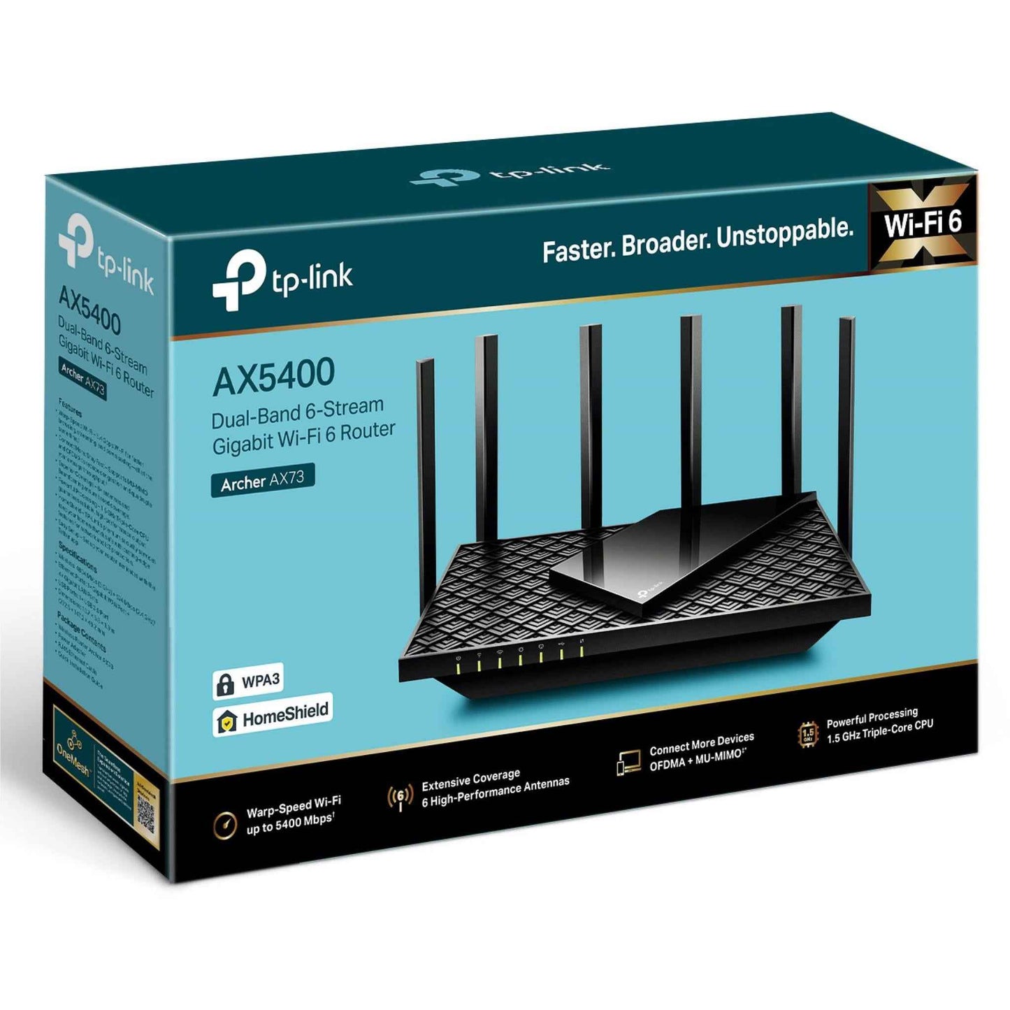 TP-Link AX5400 Dual-Band Gigabit Wi-Fi 6 Router