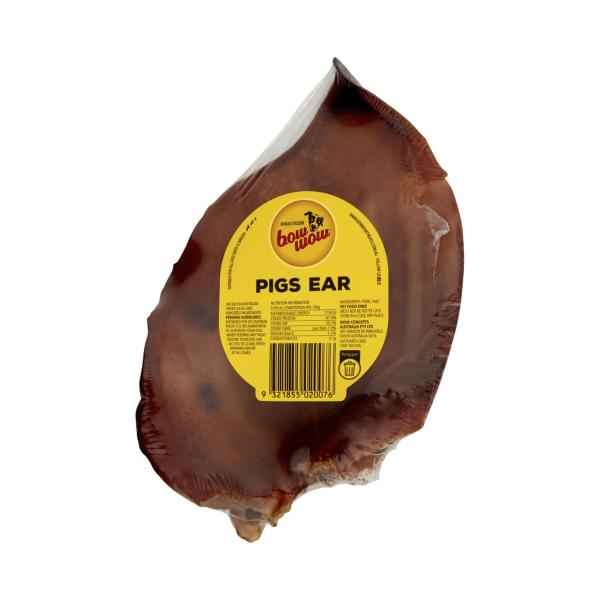 BOW WOW DOG TREAT PIG EAR 20G