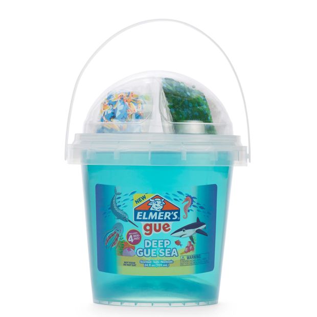 Elmer's Gue Premade Slime Mix-ins 709ml - Deep Gue Sea