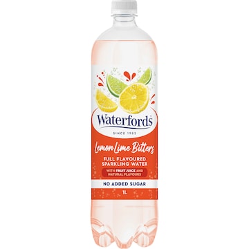 Waterfords Sparkling Water Lemon Lime Bitters 1L