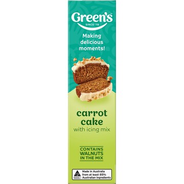 Green's Cake Mix Traditional Carrot 470g