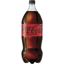 Coca-Cola Zero Sugar Soft Drink Bottle 2L