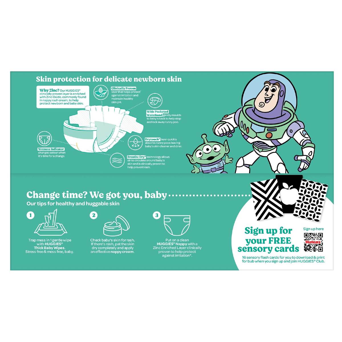 Huggies Infant Nappies Size 2 96 Pack