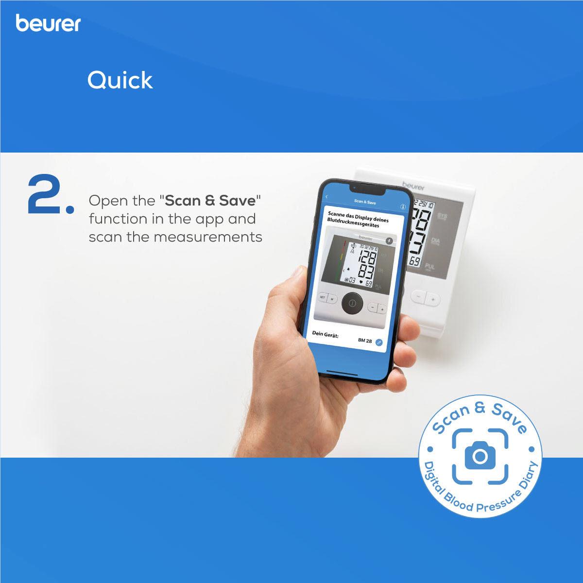 Beurer BM30 Upper Arm Blood Pressure Monitor