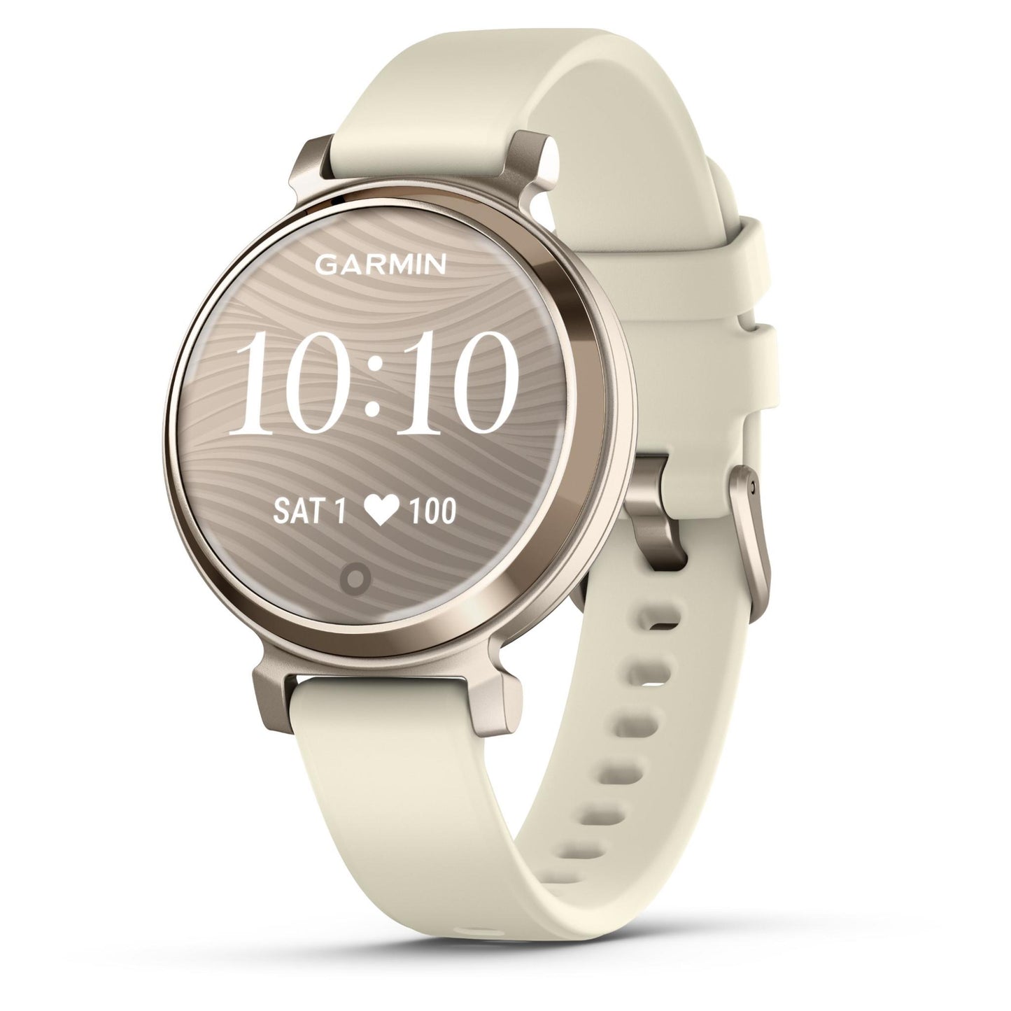 Garmin Lily® 2, Cream Gold with Coconut Silicone Band