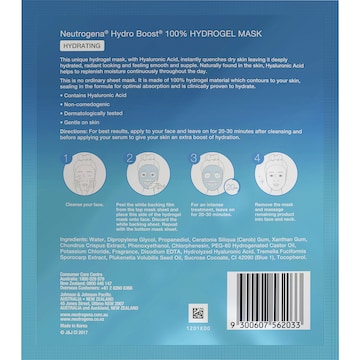 Neutrogena Hydro Boost Hydrogel Face Mask 30g