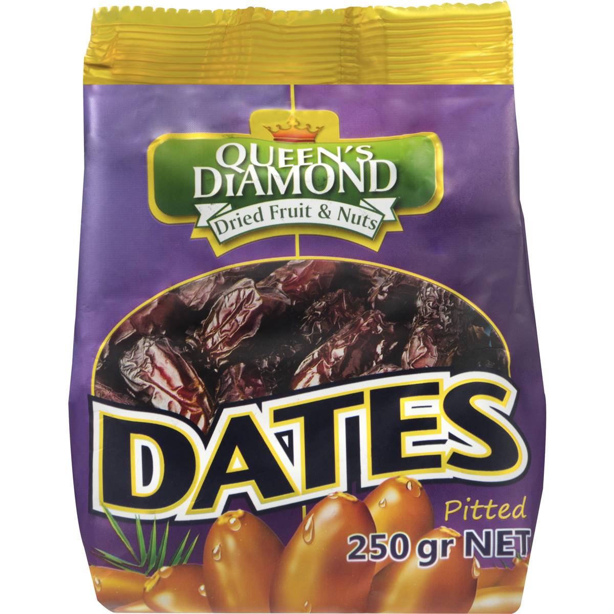Queen Diamond Dates Pitted 250g