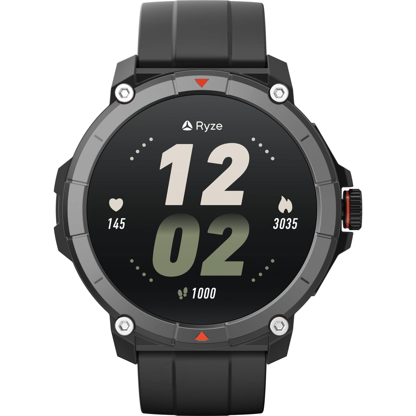 Ryze Trek Smart Watch GPS (Olive/Black)
