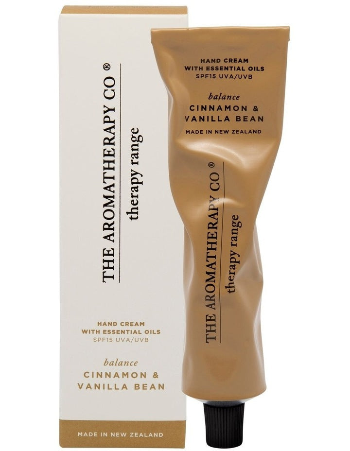 Therapy Balance Cinnamon & Vanilla Bean Hand Cream