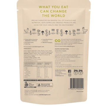 Australian Organic Food Co. Chicken Spelt & Vegetable Soup Pouch 330g