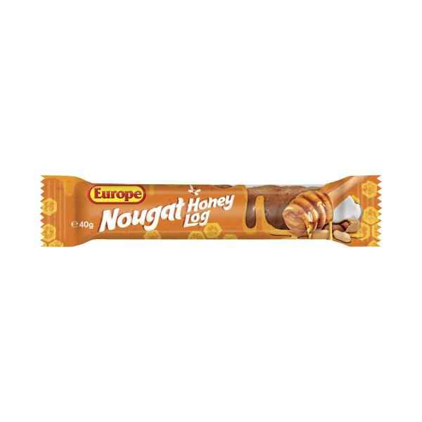 Nougat Honey Log Chocolate Bar