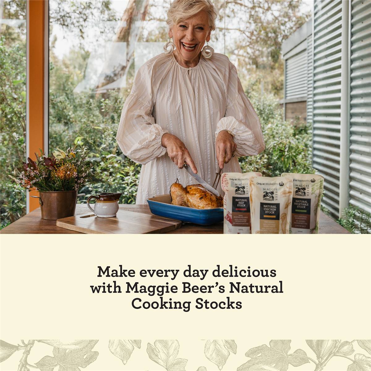 Maggie Beer Natural Beef Stock 500ml
