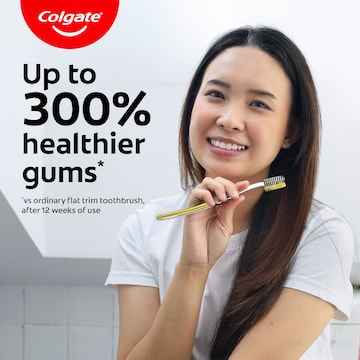 Colgate Slim Soft Advanced Charcoal Toothbrush Ultra Soft each
