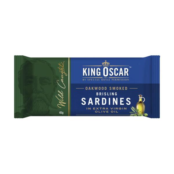 KING OSCAR SARDINES:OLIVE OIL:.:45GRAM