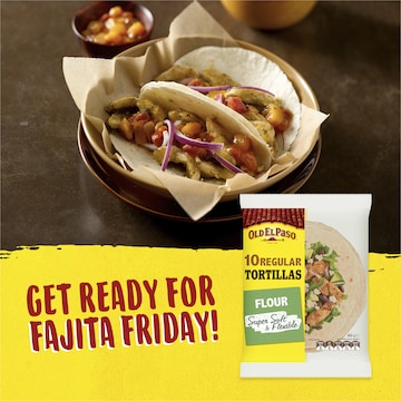 Old El Paso Fajita Tortilla Wraps 10 pack