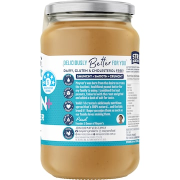 Mayver's Smunchy Protein Plus Peanut Butter 375g
