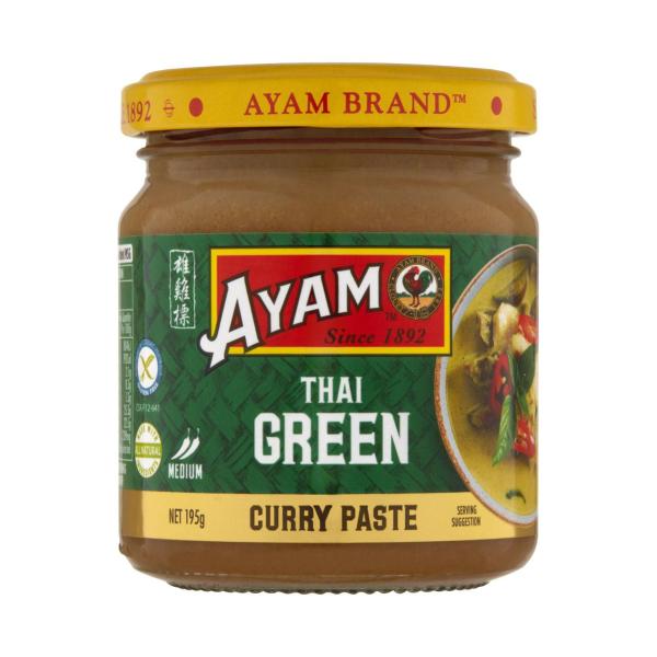 AYAM THAI GREEN CURRY PASTE 195G