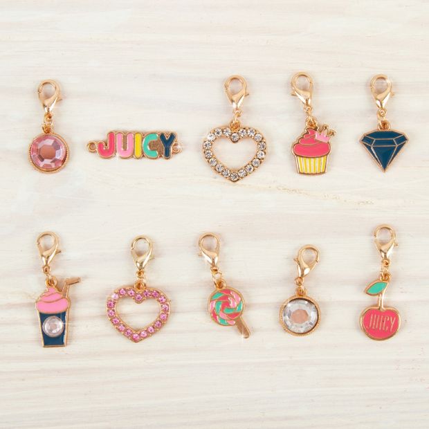 Juicy Couture Pink and Precious Bracelets