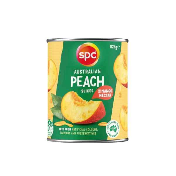 SPC PEACHES SLICED IN MANGO NECTAR:.:825 GRAM