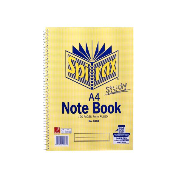 SPIRAX A4 NOTEBOOK 120 PAGE