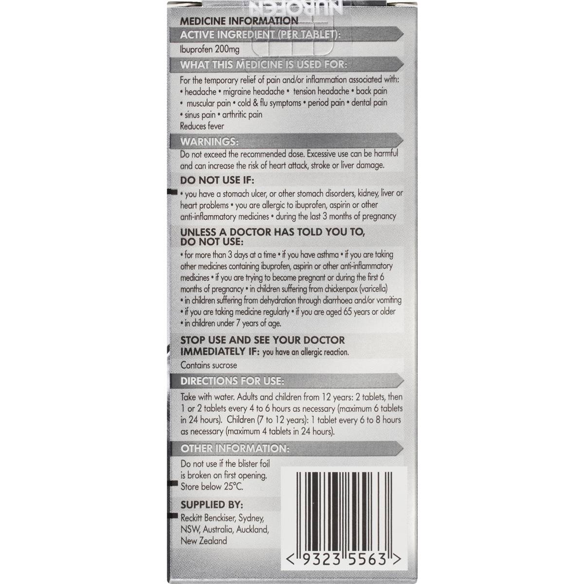 Nurofen Pain Relief Tablets 8 pack