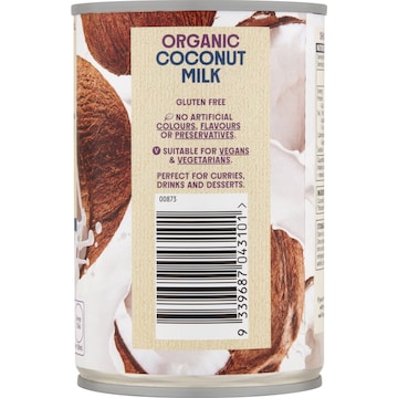 Macro Organic Coconut Milk 400mL