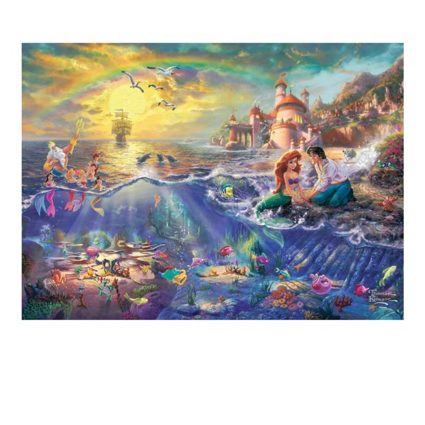 Harlington-Kinkade Disney Princess 1000 Piece Jigsaw Puzzle - Assorted*