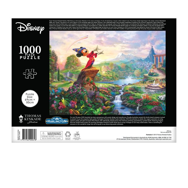 Harlington Kinkade Disney 1000 Piece Jigsaw Puzzle - Assorted*