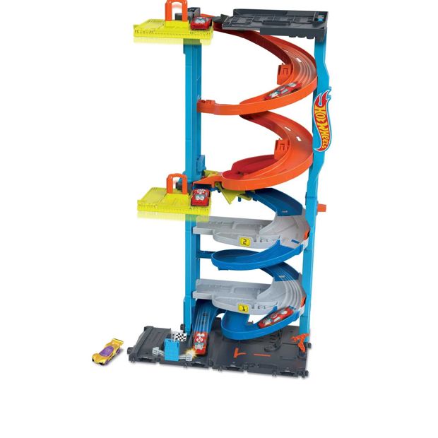 Hot Wheels City Transforming Race Tower Playset