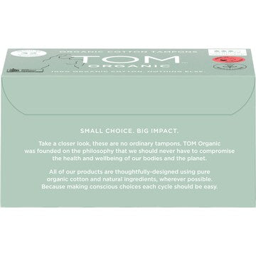 TOM Organic Bulk Tampons Regular 32 pack