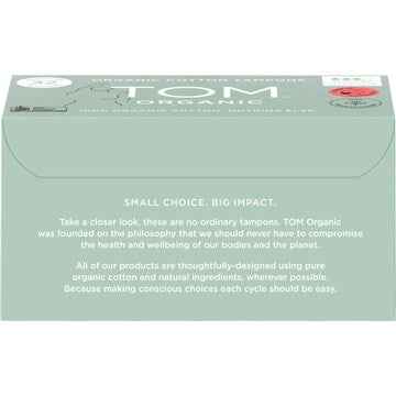 TOM Organic Bulk Tampons Regular 32 pack
