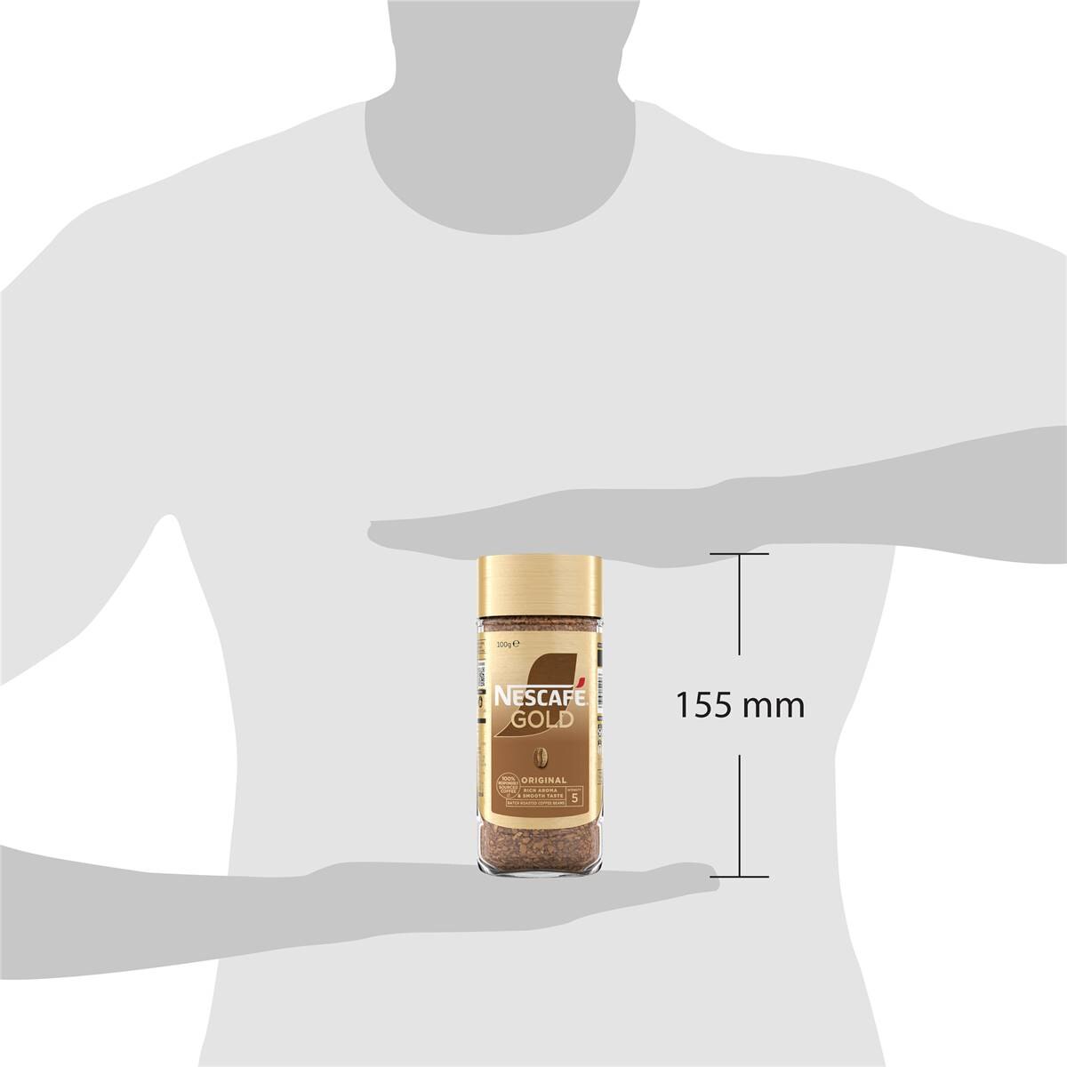 Nescafe Gold Original Soluble Instant Coffee Jar 100g