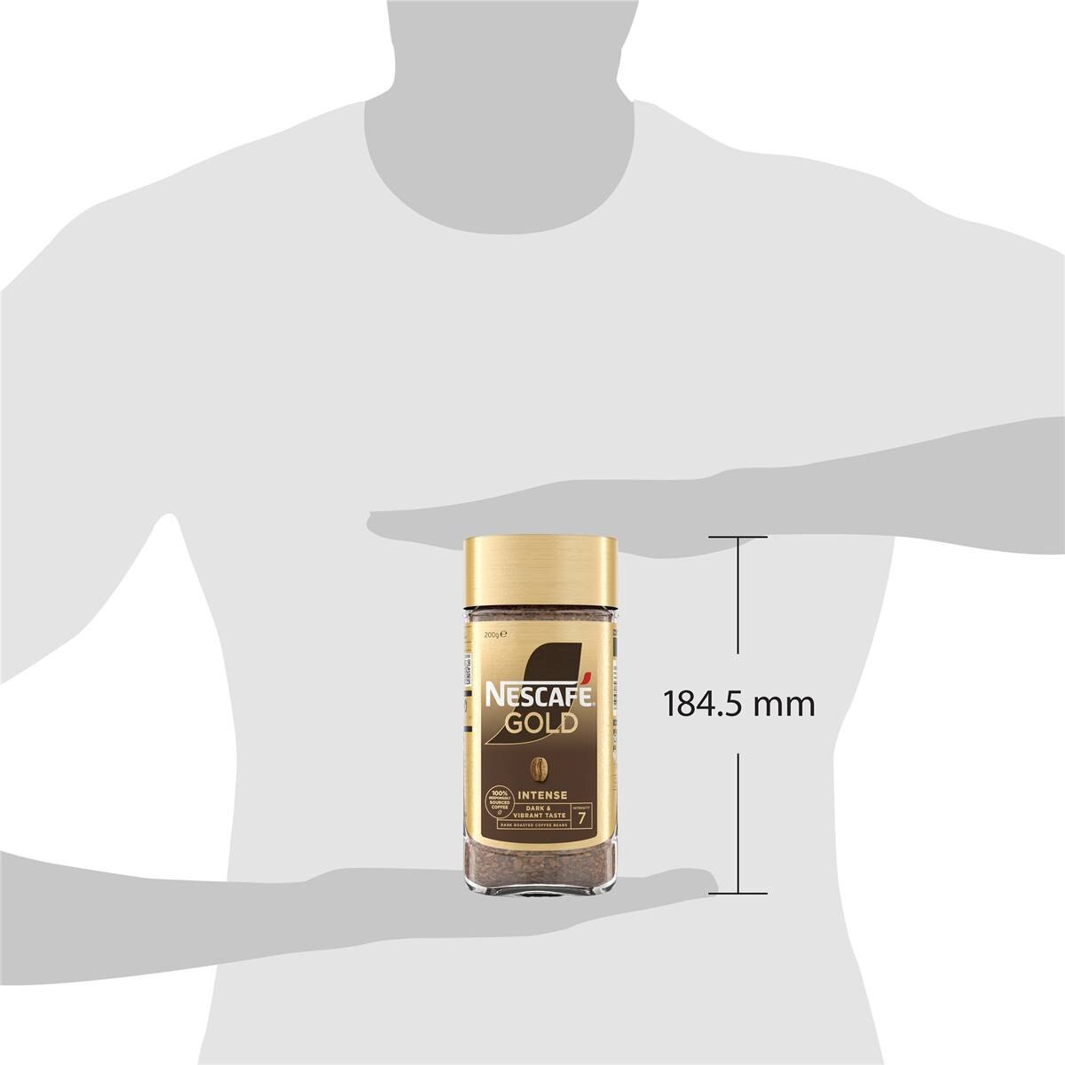 Nescafe Gold Intense Soluble Instant Coffee 200g